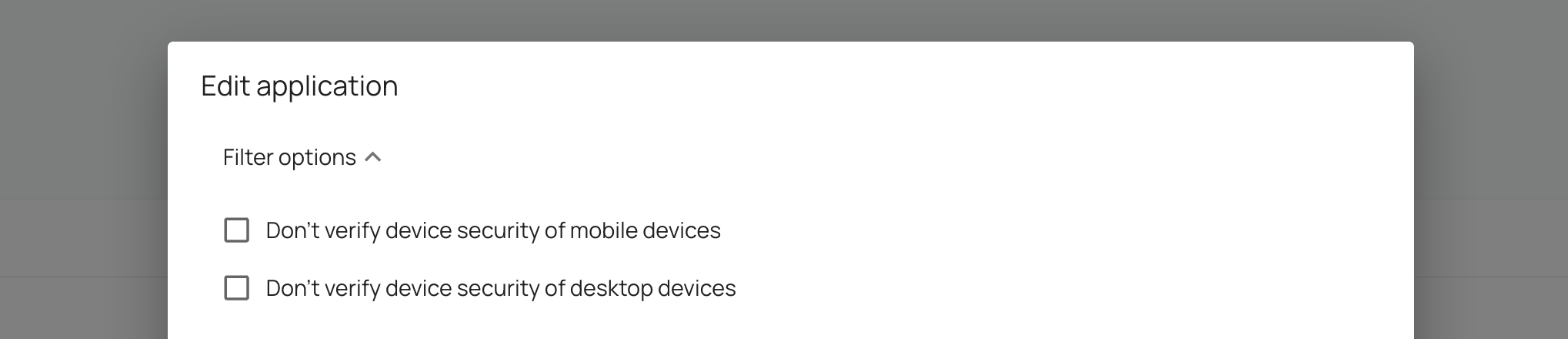 Mobile Geräte oder Desktop-Geräte ausschließen