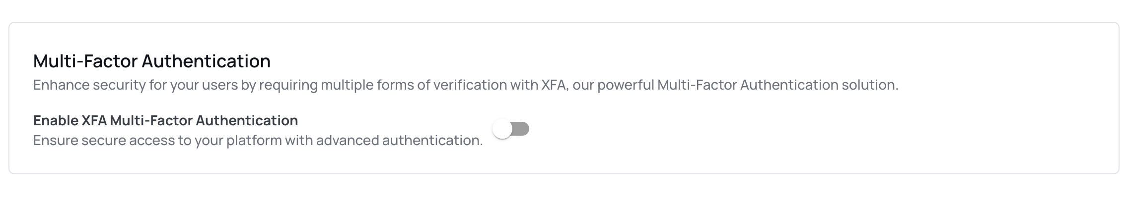 Silent MFA